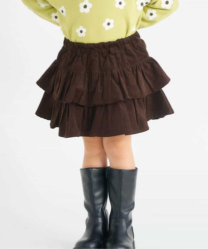 層疊半身裙帶內襯褲