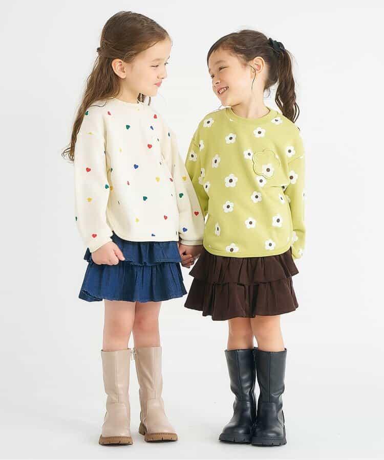 層疊半身裙帶內襯褲