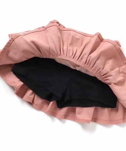 層疊半身裙帶內襯褲