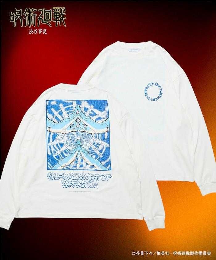 《咒術回戰》澀谷事變 印花長袖T恤 / 真人 領域展開 自閉圓頓裹 / 獄門疆 【限量】