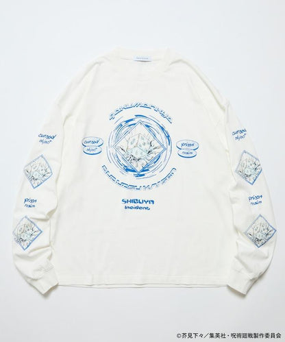 《咒術回戰》澀谷事變 印花長袖T恤 / 真人 領域展開 自閉圓頓裹 / 獄門疆 【限量】