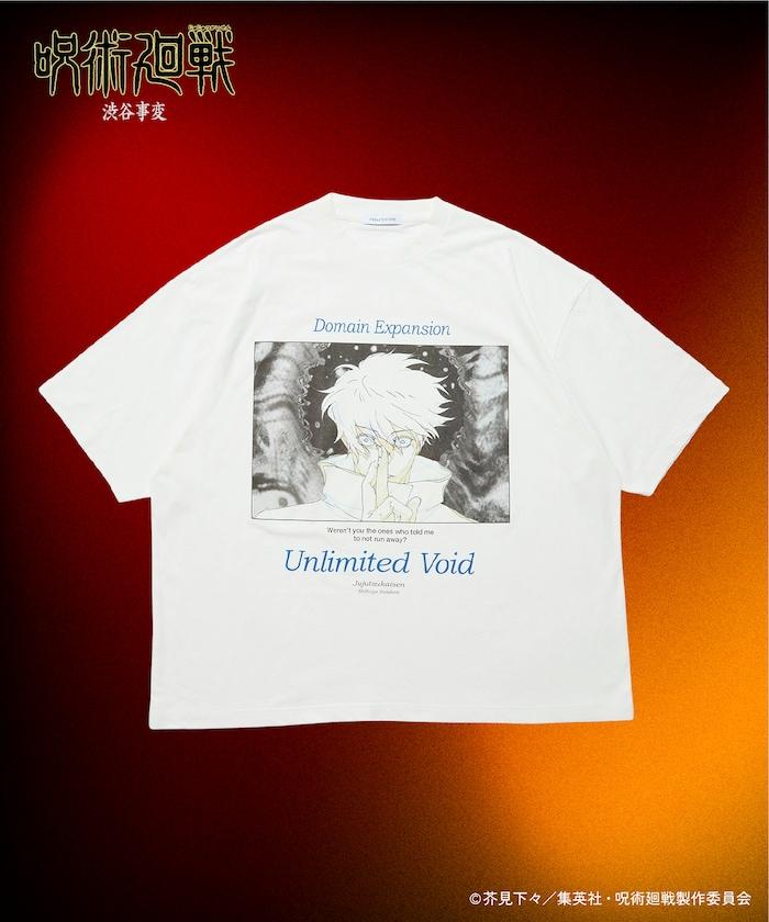 《咒術回戰》澀谷事變印花圓領T恤 / 五條悟 / 虎杖悠仁 / 兩面宿儺 / 黑閃 / 領域展開 【限量】