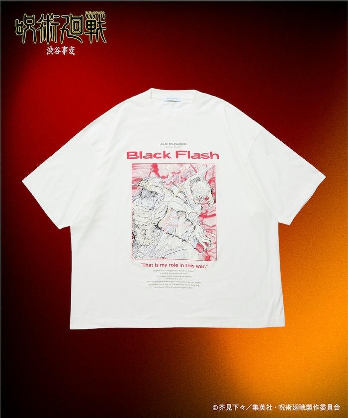 《咒術回戰》澀谷事變印花圓領T恤 / 五條悟 / 虎杖悠仁 / 兩面宿儺 / 黑閃 / 領域展開 【限量】