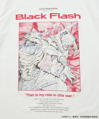 《咒術回戰》澀谷事變印花圓領T恤 / 五條悟 / 虎杖悠仁 / 兩面宿儺 / 黑閃 / 領域展開 【限量】
