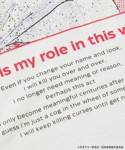 《咒術回戰》澀谷事變印花圓領T恤 / 五條悟 / 虎杖悠仁 / 兩面宿儺 / 黑閃 / 領域展開 【限量】