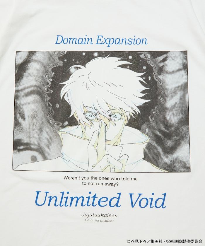 《咒術回戰》澀谷事變印花圓領T恤 / 五條悟 / 虎杖悠仁 / 兩面宿儺 / 黑閃 / 領域展開 【限量】