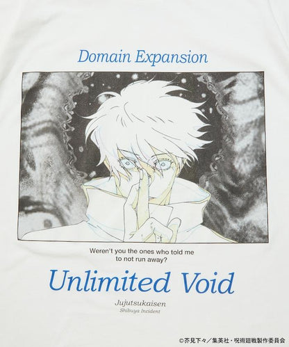 《咒術回戰》澀谷事變印花圓領T恤 / 五條悟 / 虎杖悠仁 / 兩面宿儺 / 黑閃 / 領域展開 【限量】