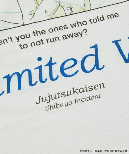 《咒術回戰》澀谷事變印花圓領T恤 / 五條悟 / 虎杖悠仁 / 兩面宿儺 / 黑閃 / 領域展開 【限量】