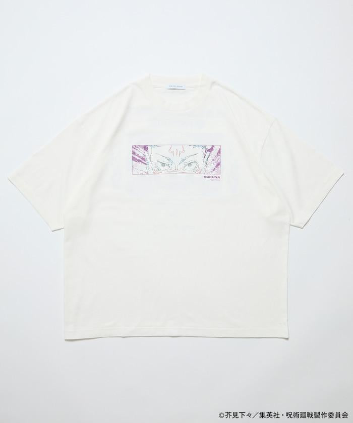 《咒術回戰》澀谷事變印花圓領T恤 / 五條悟 / 虎杖悠仁 / 兩面宿儺 / 黑閃 / 領域展開 【限量】