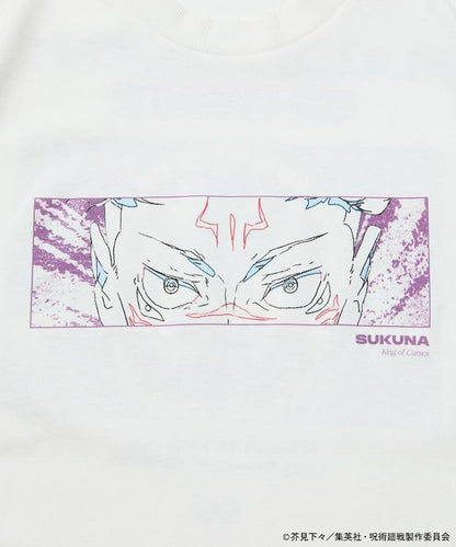 《咒術回戰》澀谷事變印花圓領T恤 / 五條悟 / 虎杖悠仁 / 兩面宿儺 / 黑閃 / 領域展開 【限量】