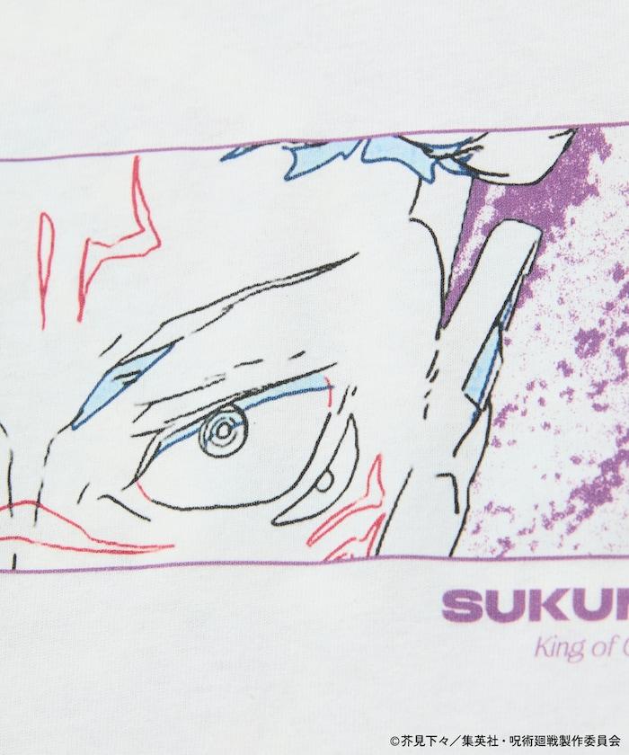 《咒術回戰》澀谷事變印花圓領T恤 / 五條悟 / 虎杖悠仁 / 兩面宿儺 / 黑閃 / 領域展開 【限量】