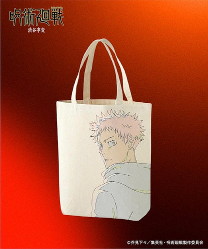 《咒術回戰》澀谷事變印花托特包 / 五條悟 / 虎杖悠仁 / 兩面宿儺 / 黑閃 / 領域展開 【限量】