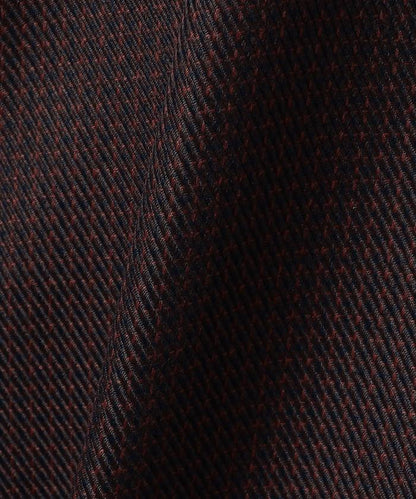 混色格紋拉鍊襯衫