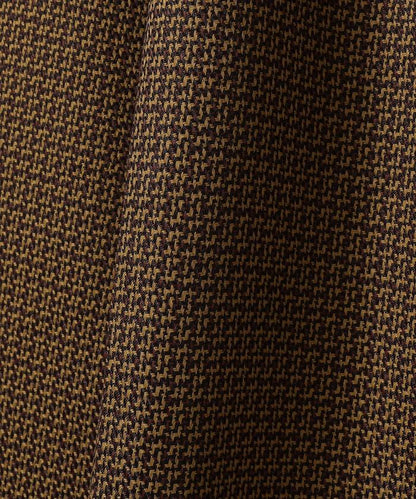 混色格紋長褲＜可搭配套裝＞