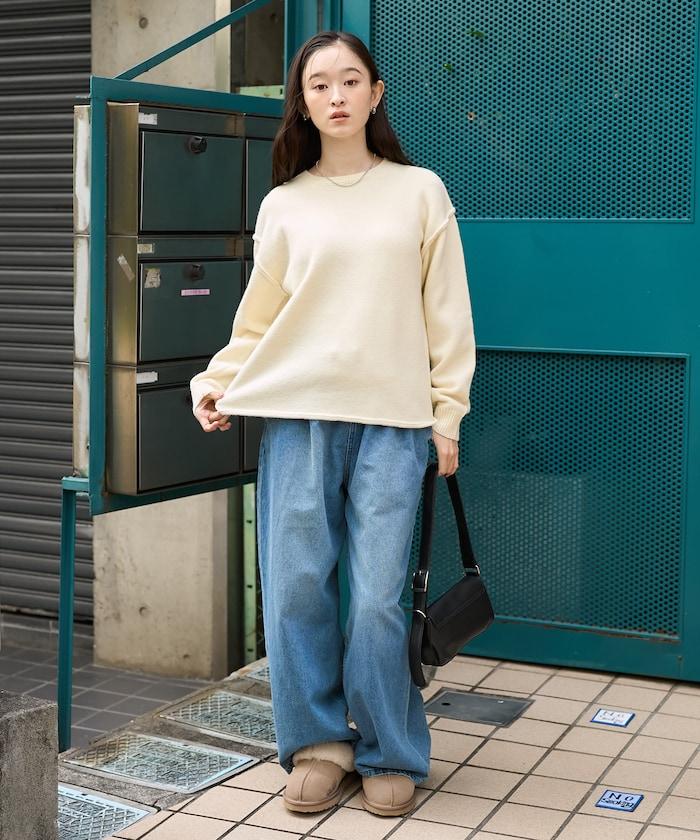 【套裝商品】麻花針織背心套裝