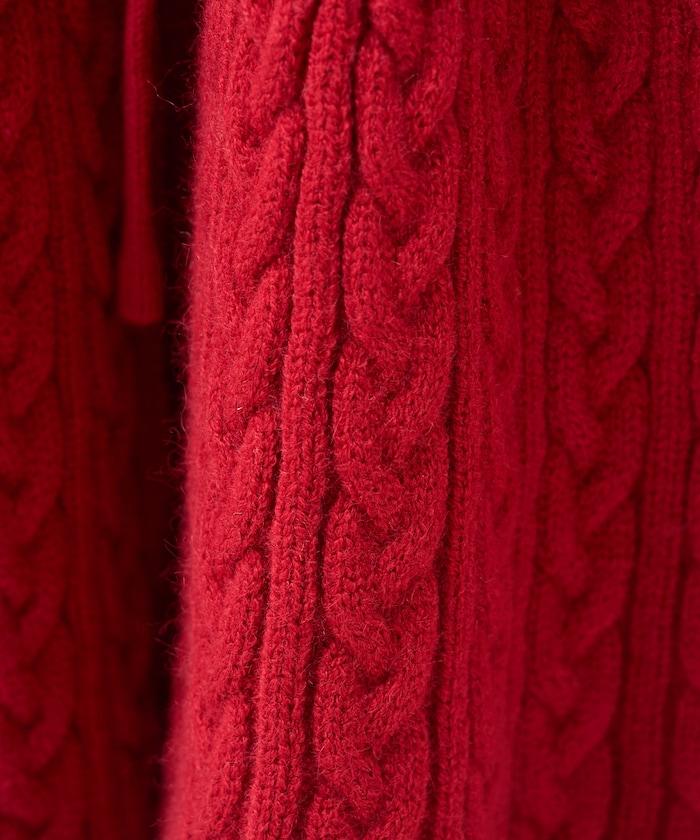 【套裝商品】麻花針織背心套裝