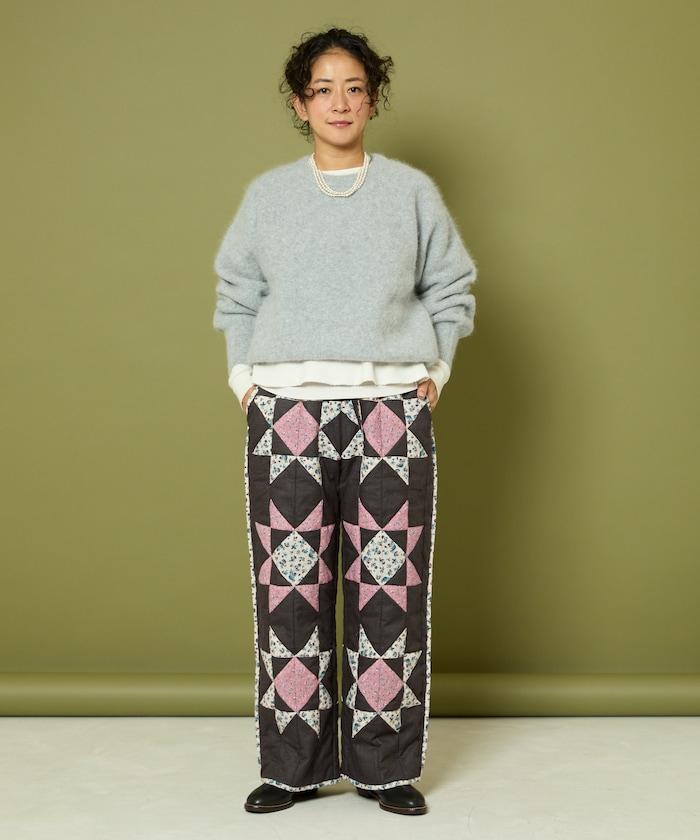 毛絨針織套頭衫