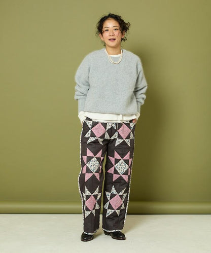 毛絨針織套頭衫