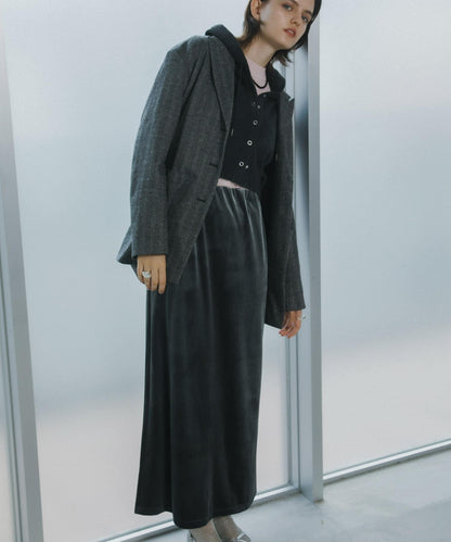 TALL尺碼/官網限定 天鵝絨吊帶裙