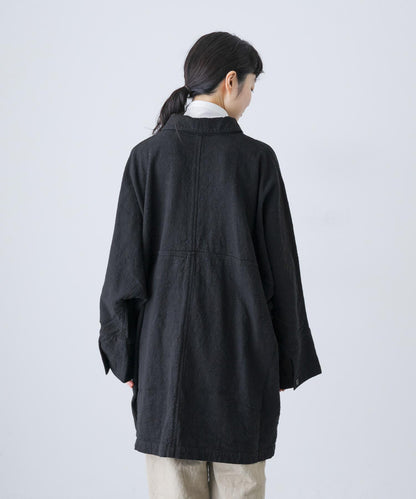 MITTAN 亞麻苧麻真絲大衣