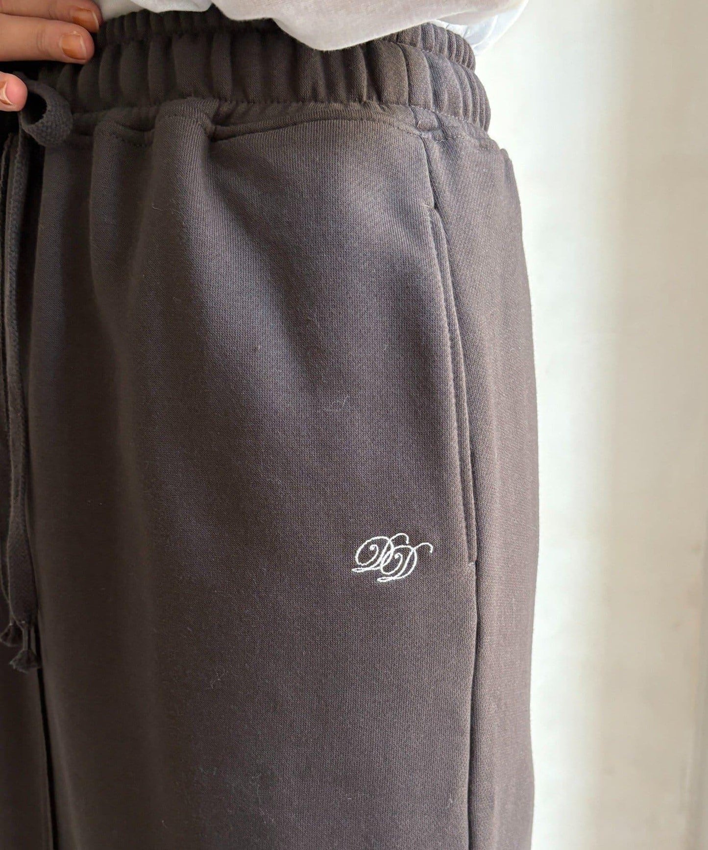 加絨DD刺繡半身裙