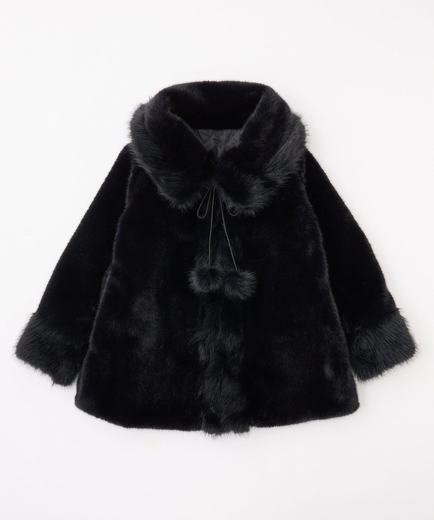 【HolidayCollection】帶領毛絨中長大衣