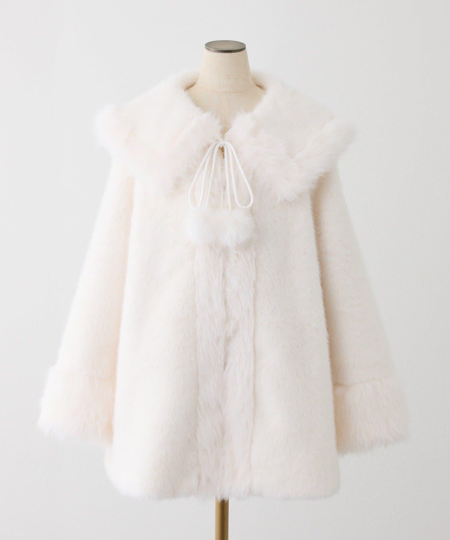 【HolidayCollection】帶領毛絨中長大衣