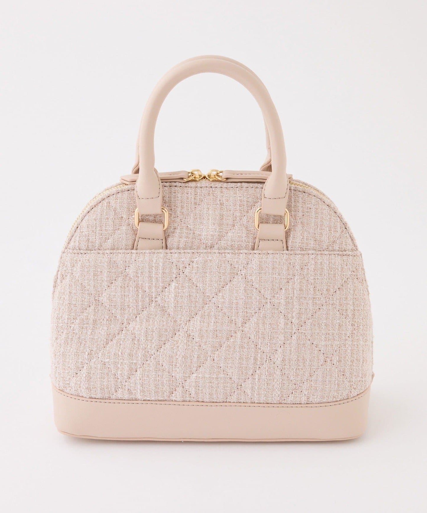 【HolidayCollection】寶石裝飾鉚釘手提包