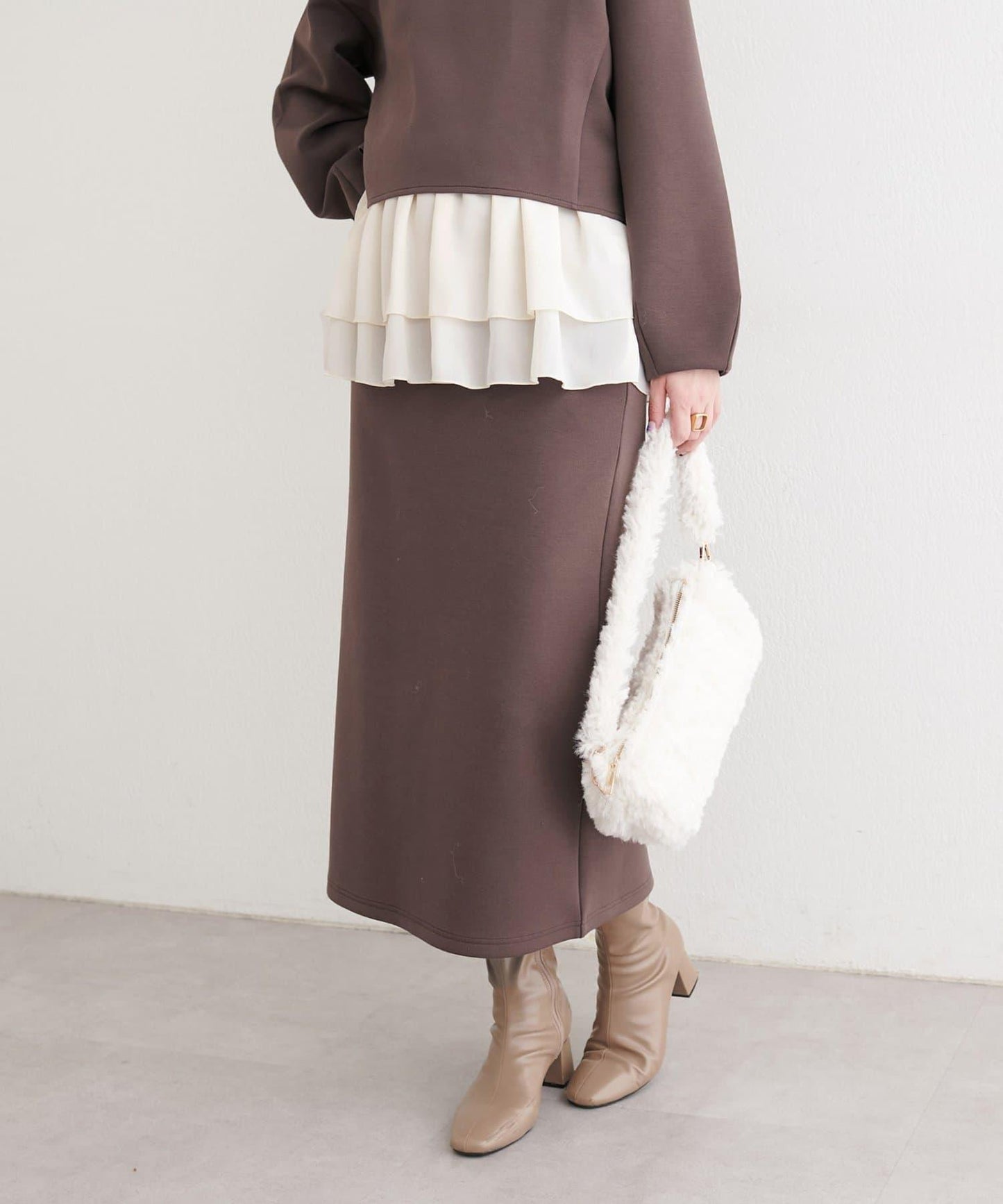 紙箱布料修身半身裙