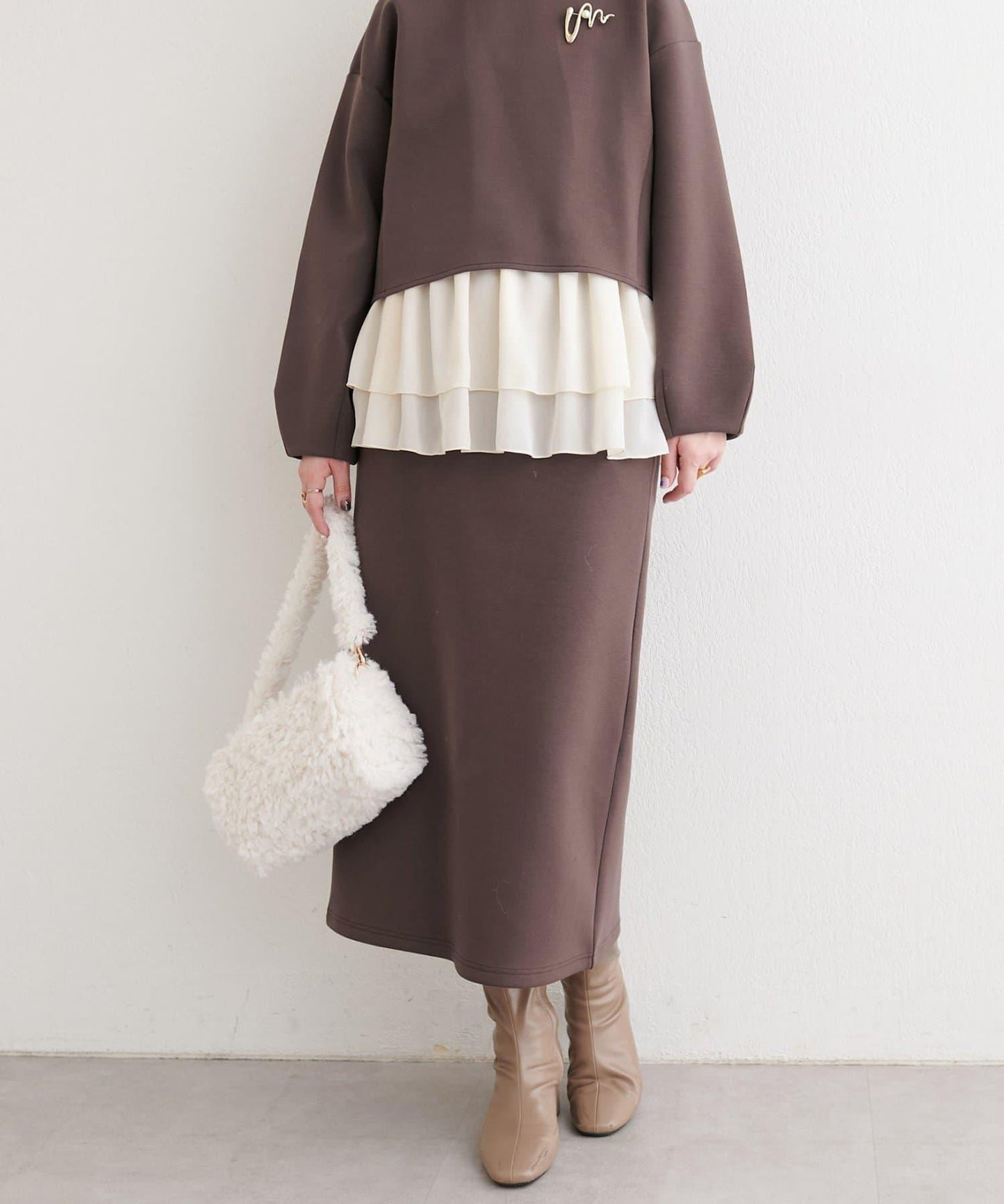 紙箱布料修身半身裙