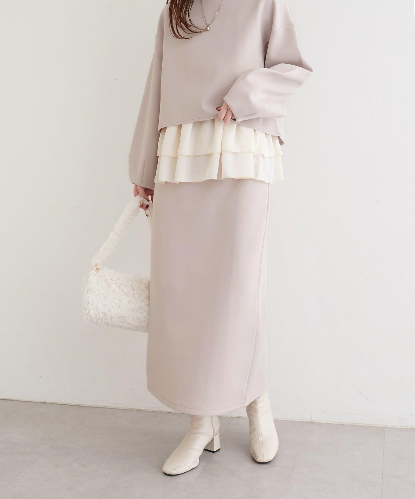 紙箱布料修身半身裙