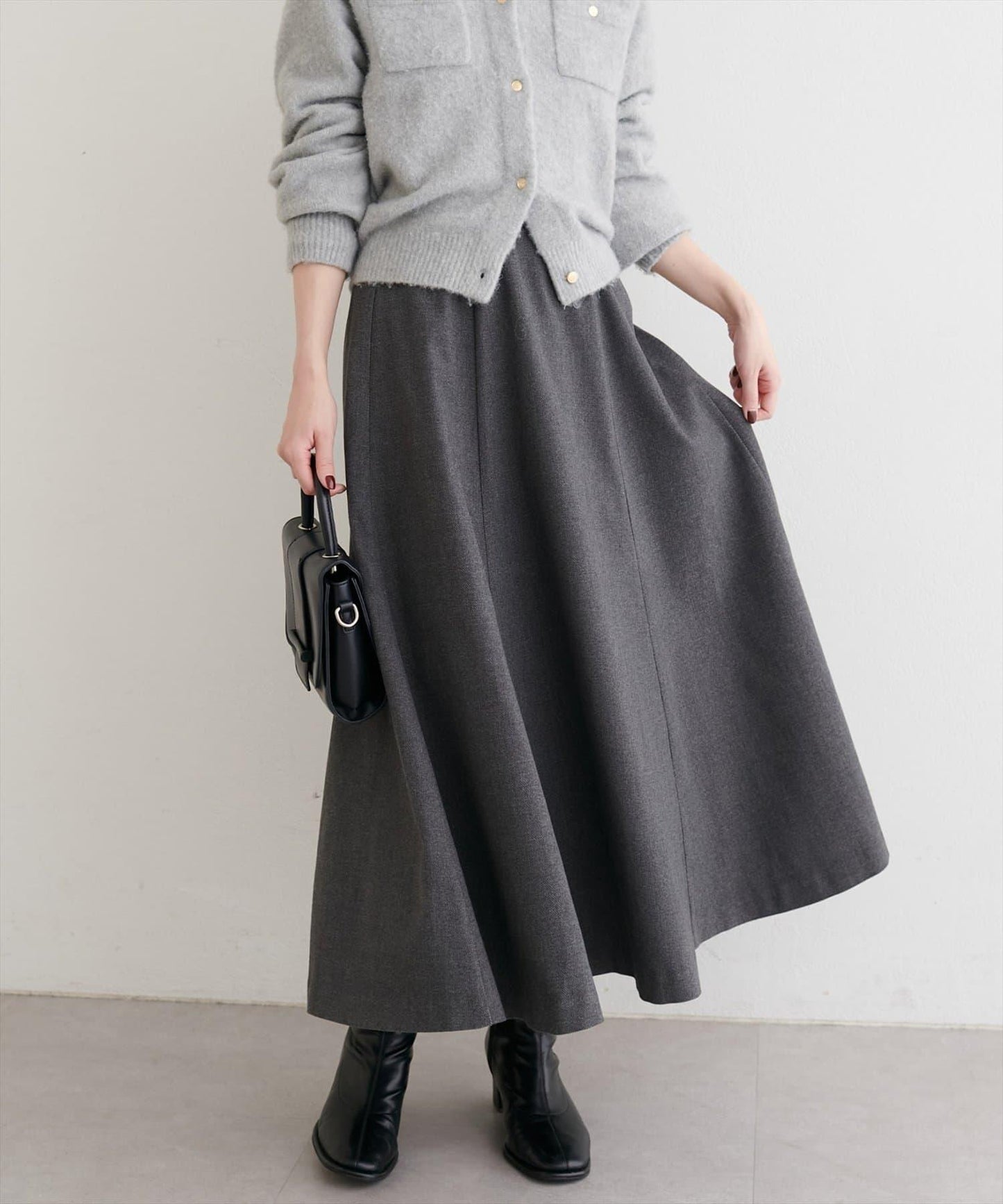 可選長度喇叭裙