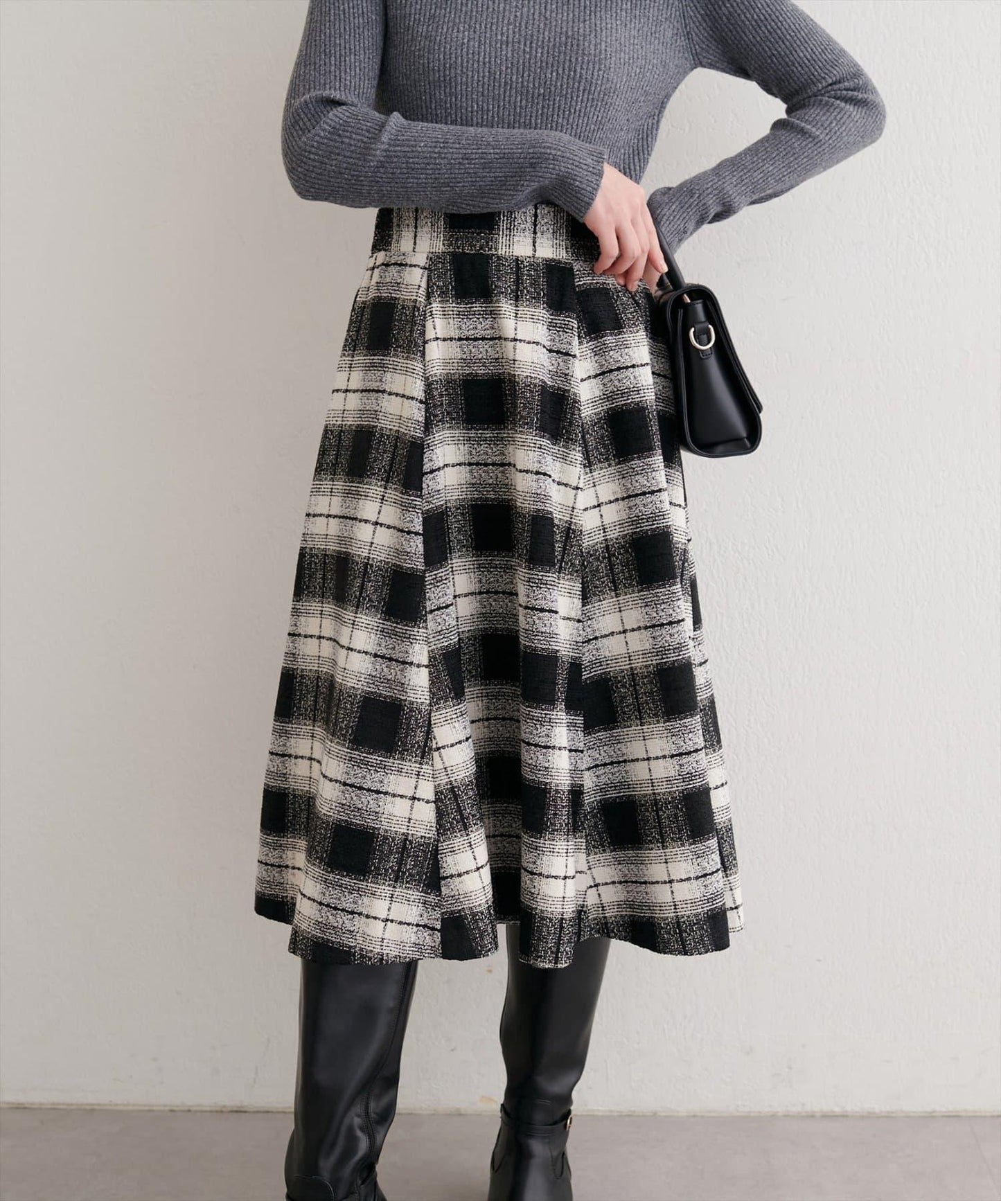 可選長度喇叭裙