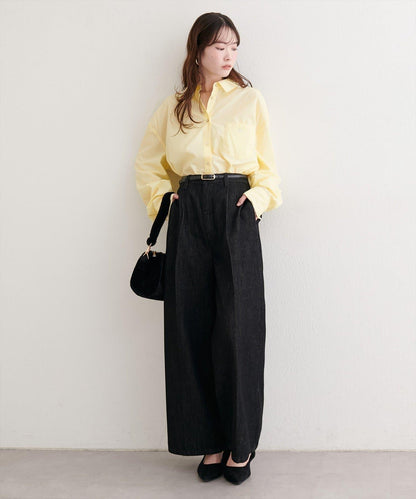 中縫壓線牛仔褲