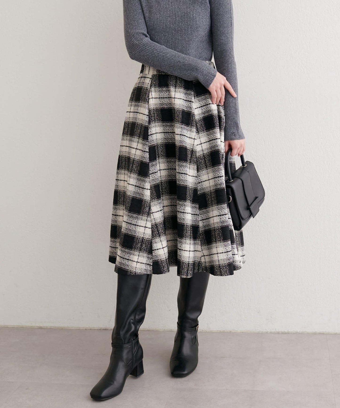 可選長度喇叭裙