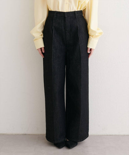 中縫壓線牛仔褲