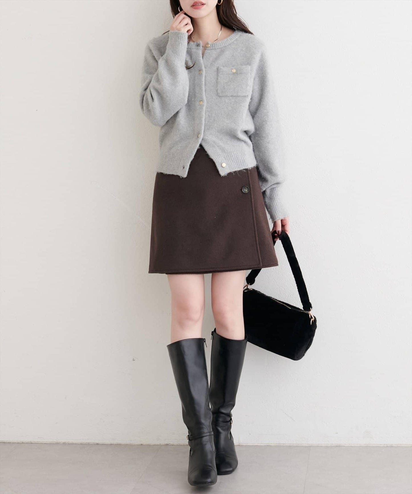 雙面可穿裹身半身裙