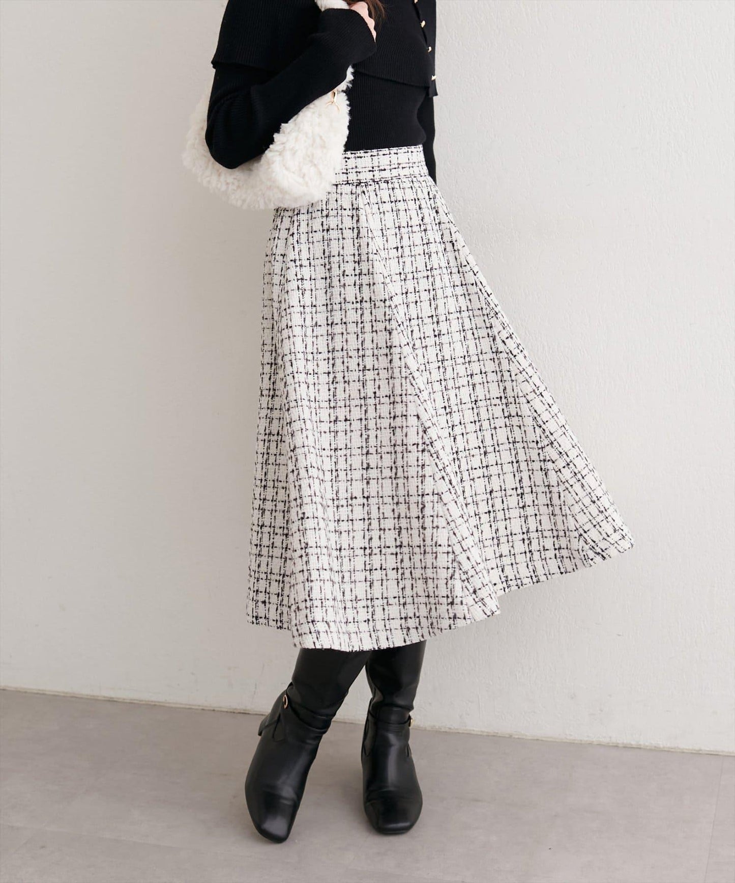 可選長度喇叭裙