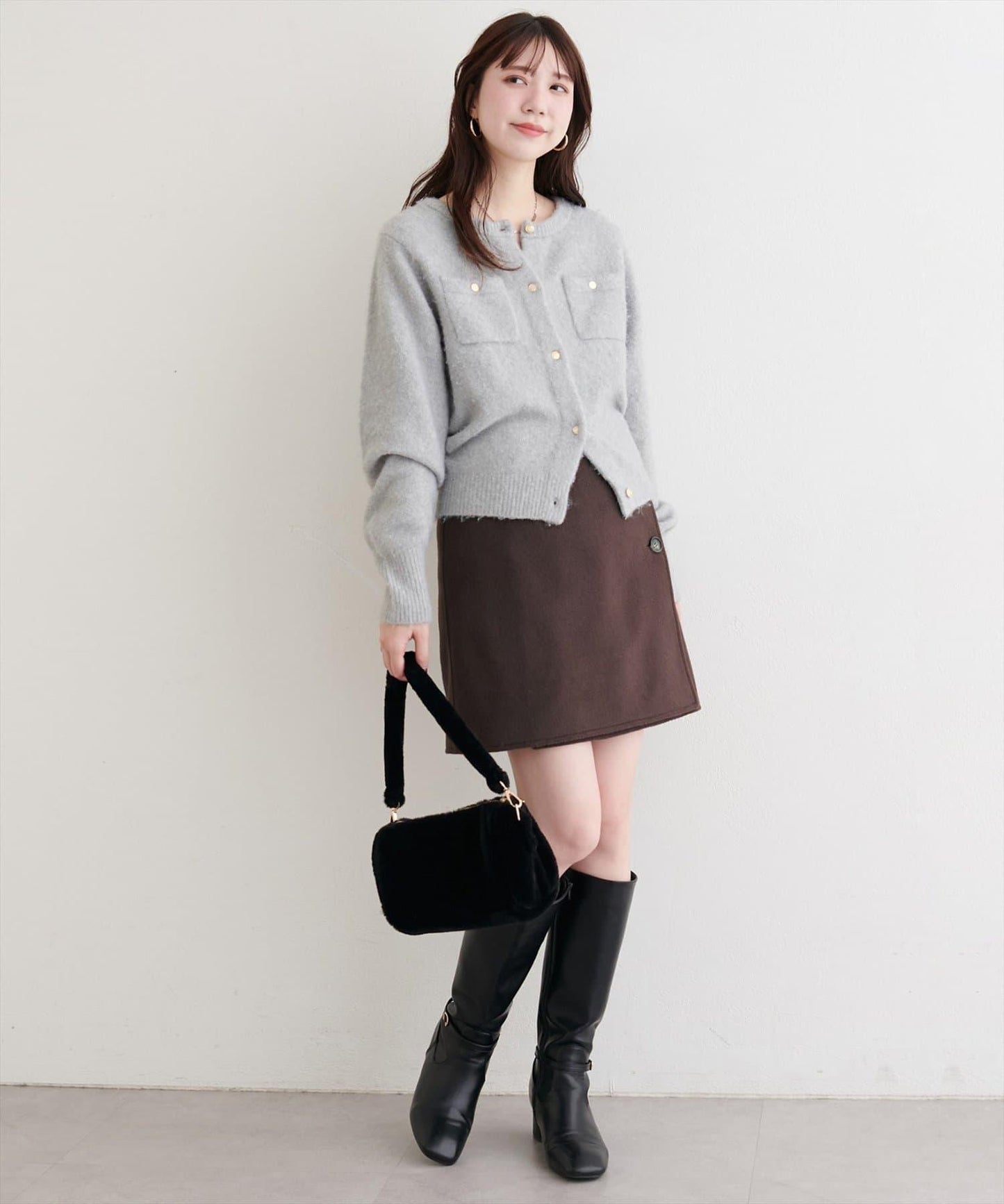 雙面可穿裹身半身裙