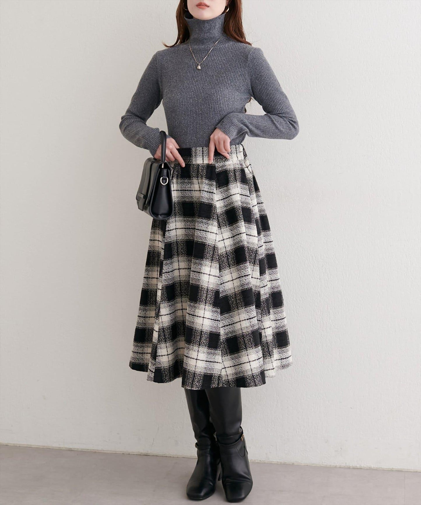 可選長度喇叭裙