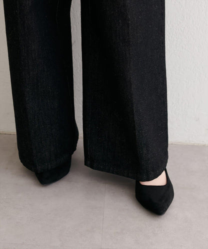 中縫壓線牛仔褲