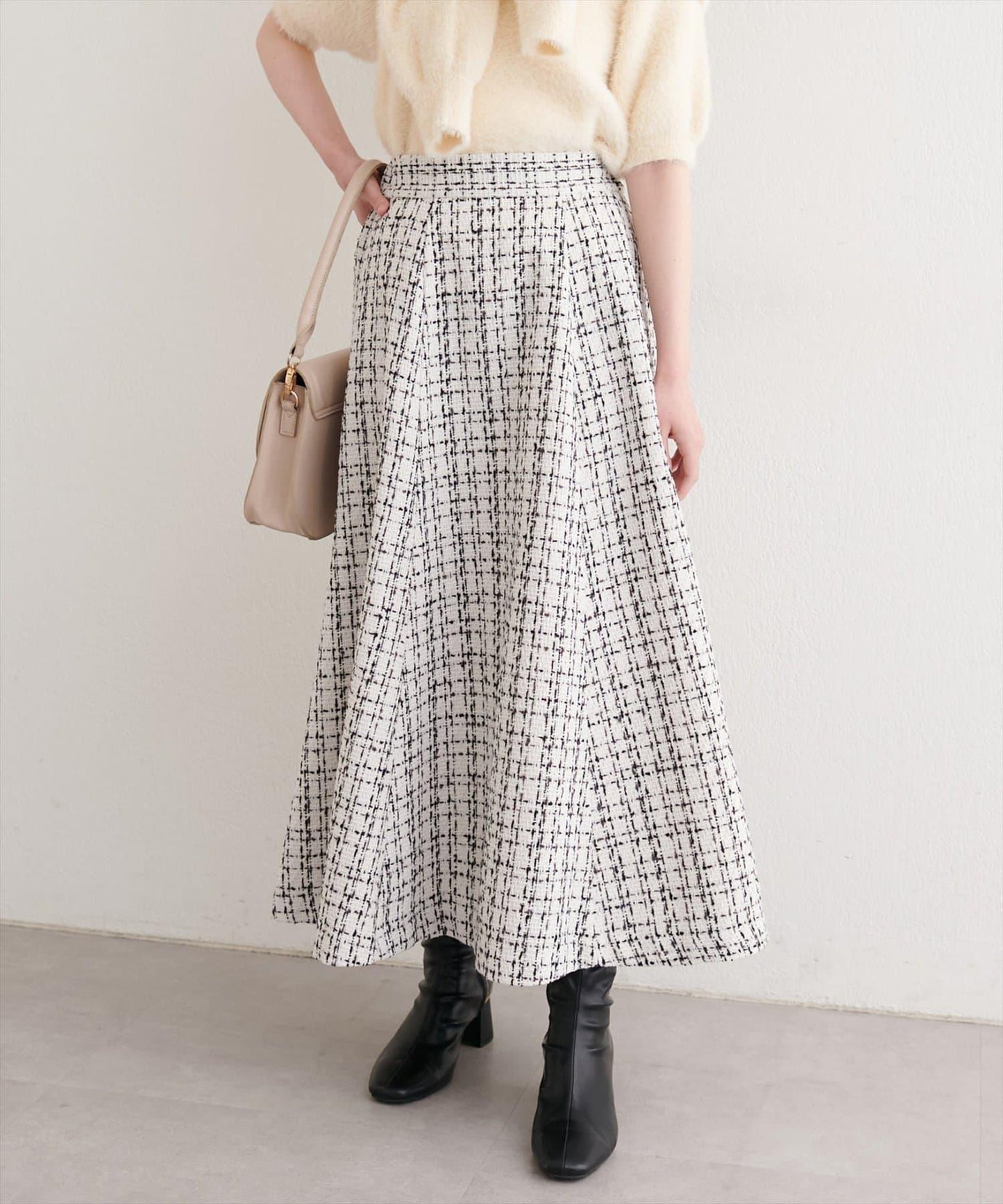 可選長度喇叭裙