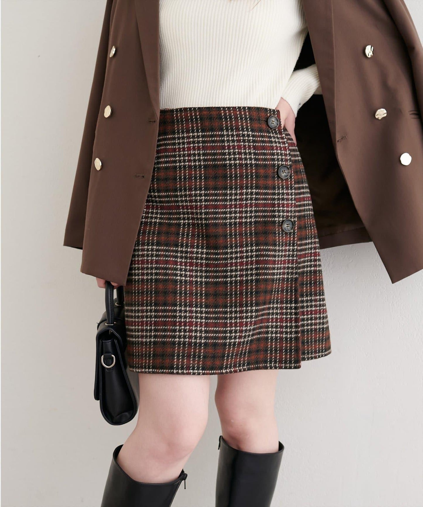 雙面可穿裹身半身裙