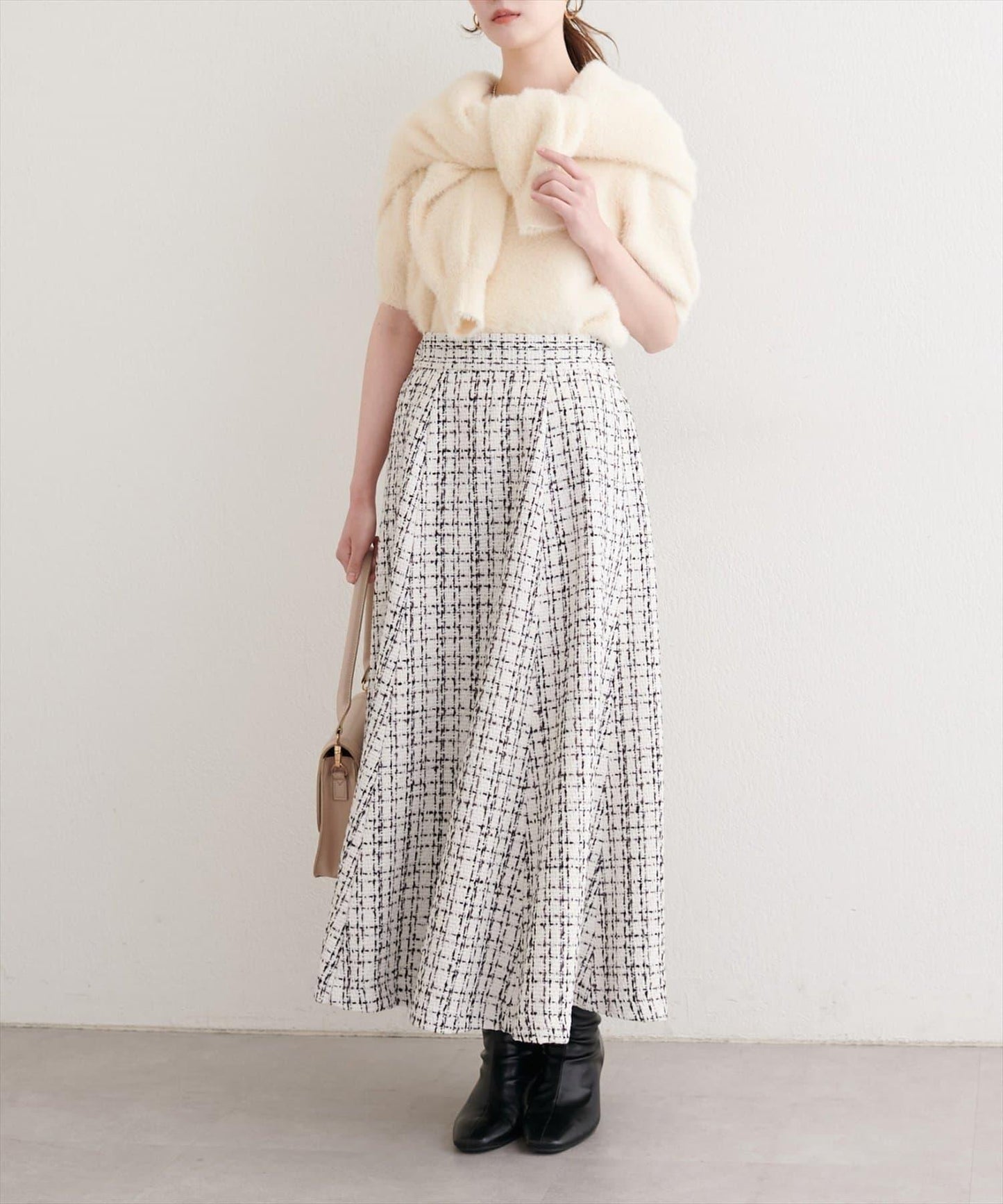 可選長度喇叭裙