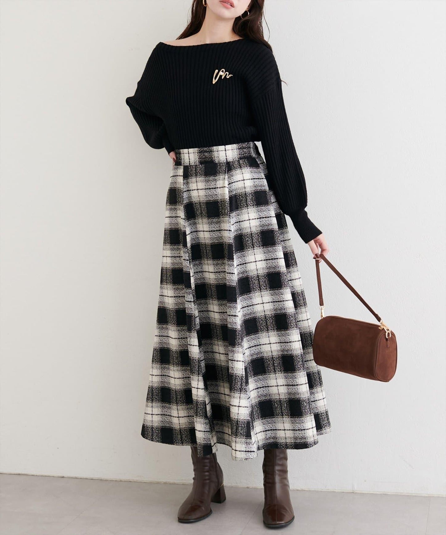 可選長度喇叭裙