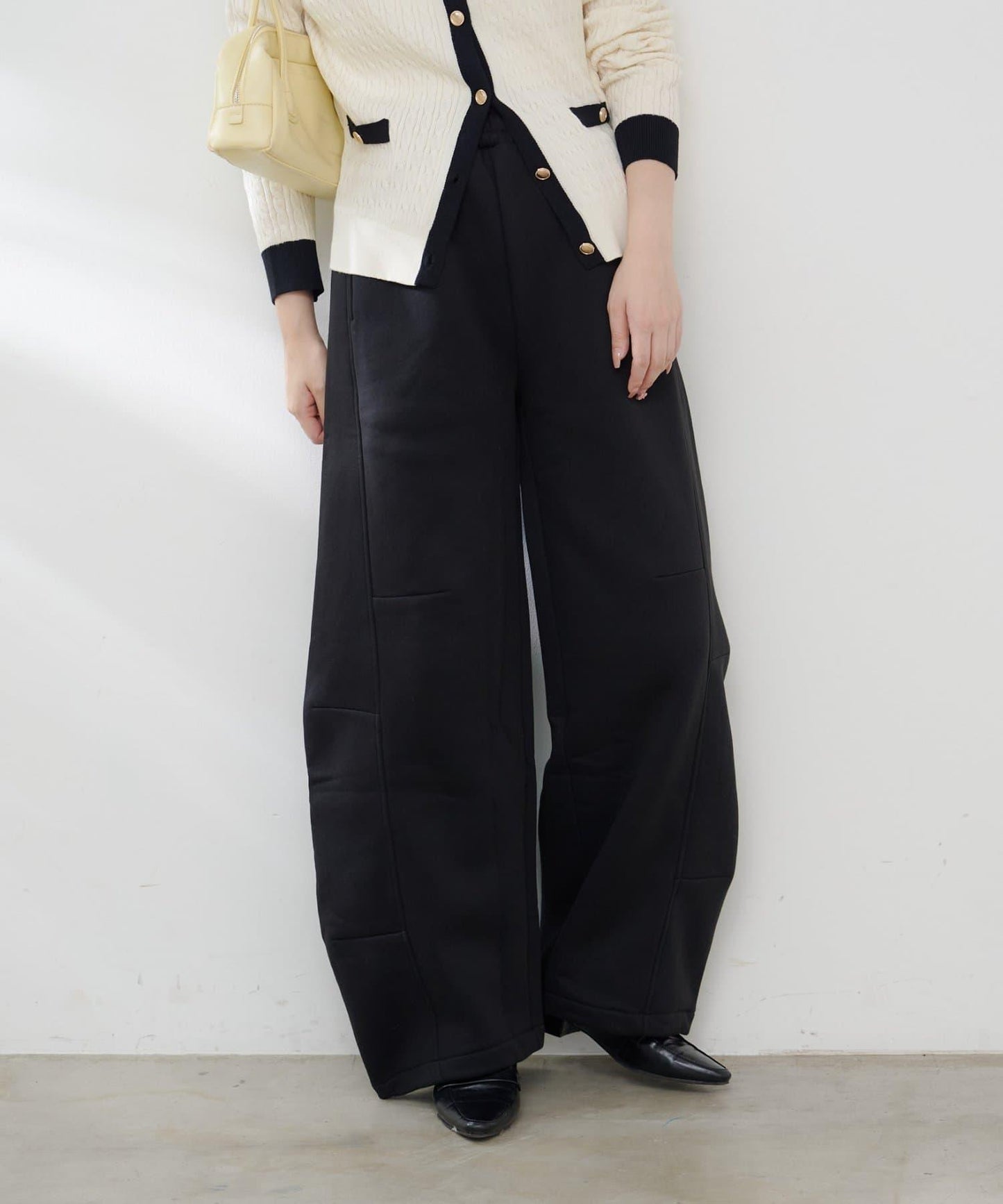 【加絨內裡！】弧形運動衛褲