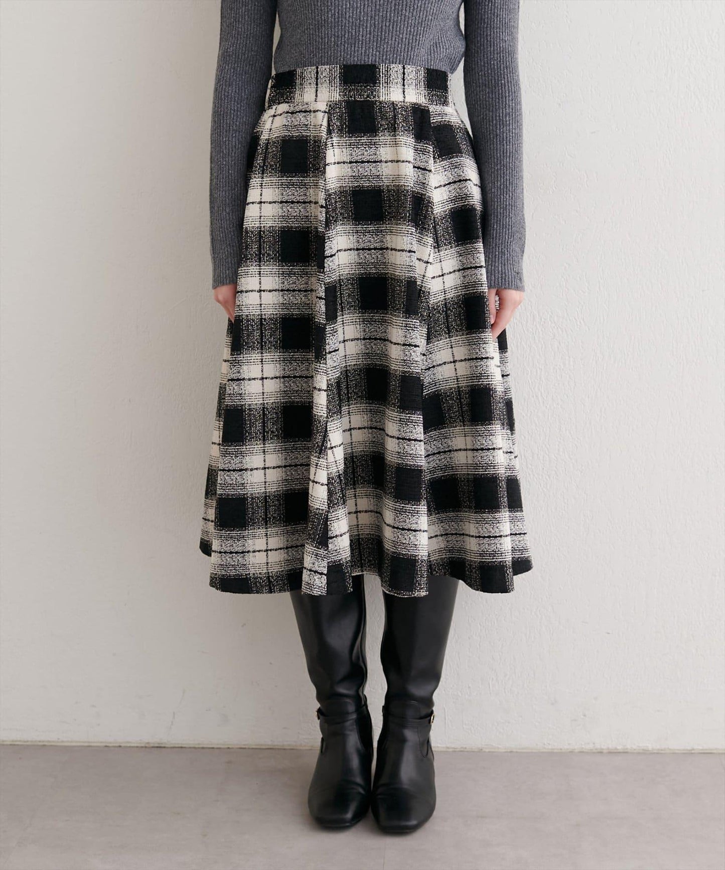 可選長度喇叭裙