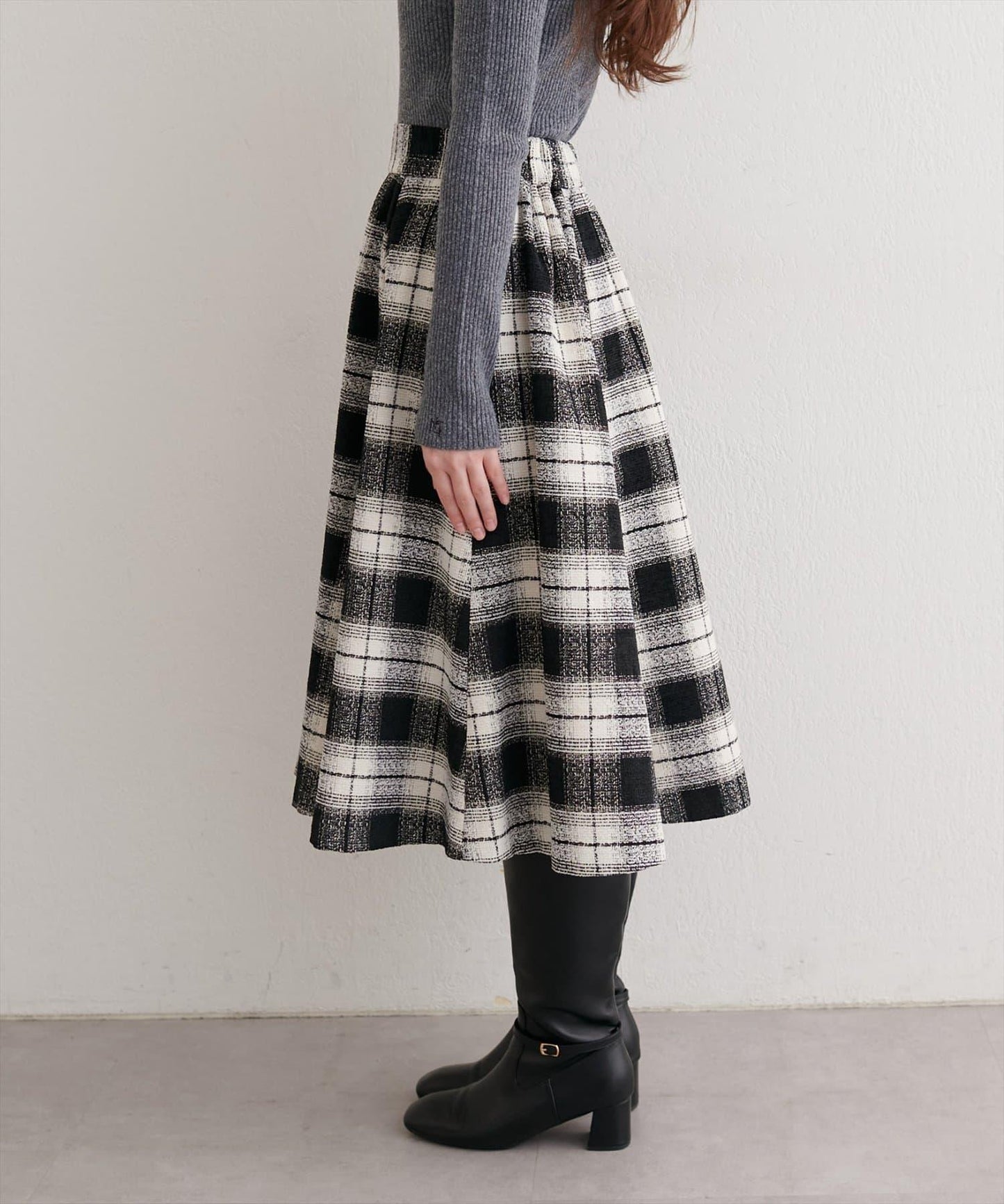 可選長度喇叭裙