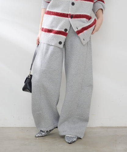 【加絨內裡！】弧形運動衛褲