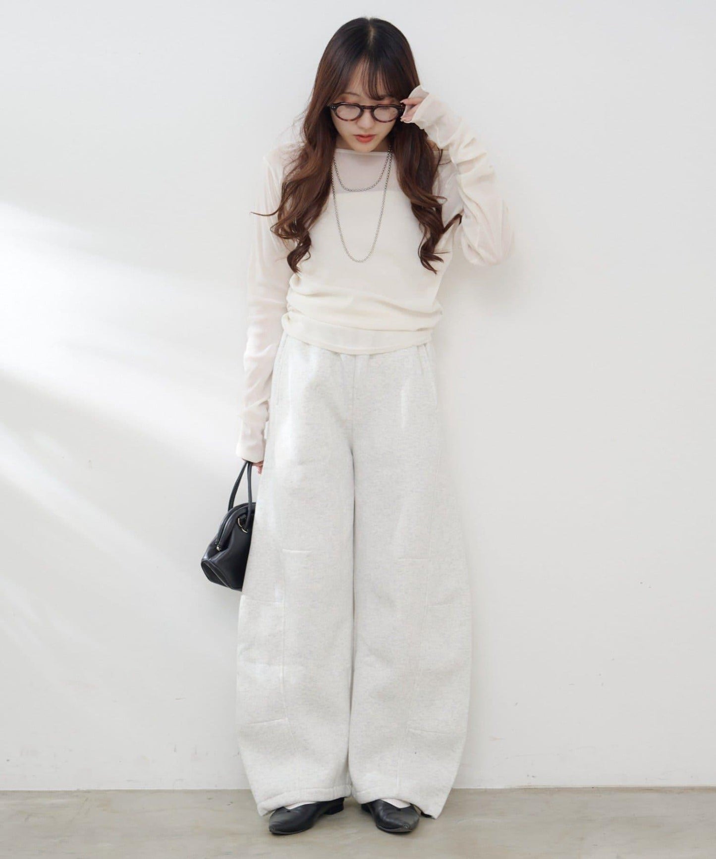 【加絨內裡！】弧形運動衛褲